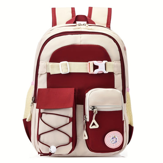 Kids Backpack Large Capacity Lightweight Travel Bag