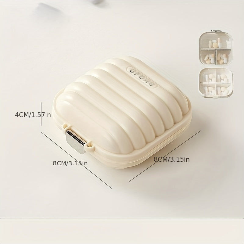 Mini Sealed Moisture-proof Pill Box Portable Jewelry Storage Box