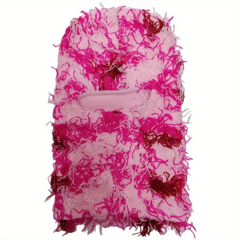 Colorful Full Cover Hip Hop Ski Mask Camouflage Tassel Balaclava