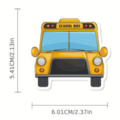50pcs Cars Trucks Transportation Stickers for Boys & Girls