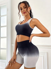 Gradient Workout Sets 2pcs for Women's Activewear
