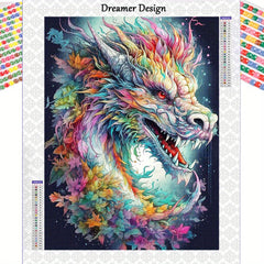 Dragon Diamond Painting Kit 5D DIY Cross Stitch Diamond Art