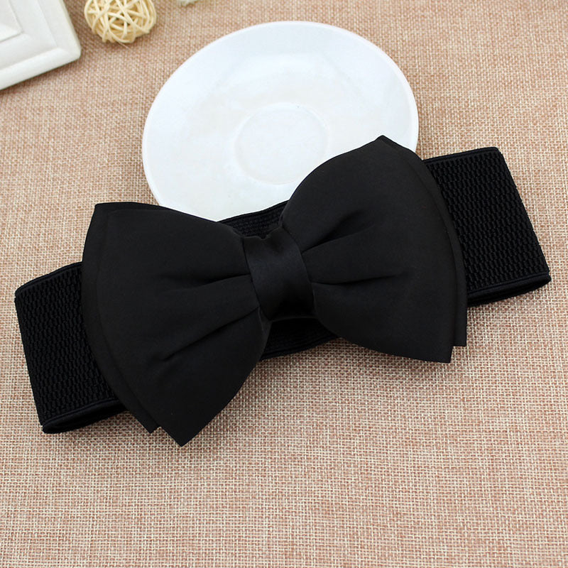 Casual Wide Belt Elastic Girdle Women Corset Dress Belts Waistband