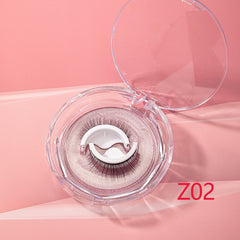Reusable Self Adhesive Eyelashes No Glue Natural Fluffy False Eyelashes