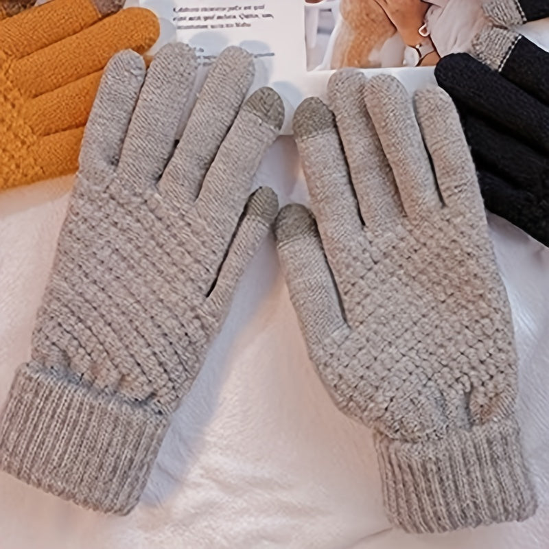 Winter Windproof Touch Screen Gloves for Skiing Cycling