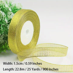 86 Meter Webbing Ribbon Satin Ribbon for Flower Christmas Party Packaging