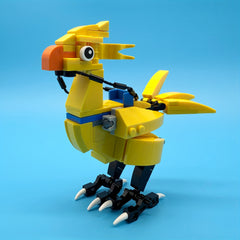Yellow Chick Building Block Set Animal Series Detailed Mechanical Bird Toy