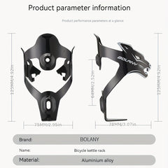 Colorful Aluminum Alloy Bike Bottle Holder Lightweight Anti Scratch Cup Mount