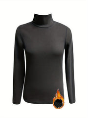Women's Slim Fit Thermal Long Sleeve T-Shirt