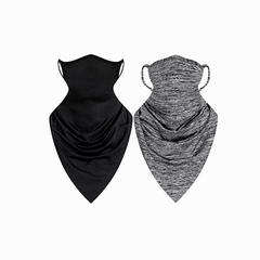 Reusable Washable Cloth Bandana Neck Gaiter with Ear Loops