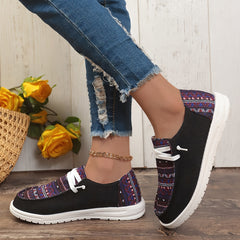 Women's Skate Shoes with Square Pattern Decoration