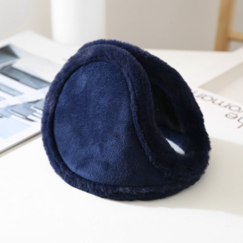 Men's Winter Earmuffs, Thick & Warm, Black