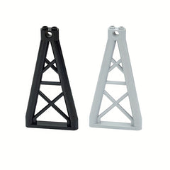 4pcs Building Blocks 1x6x10 Girder Triangular Compatible with 64449