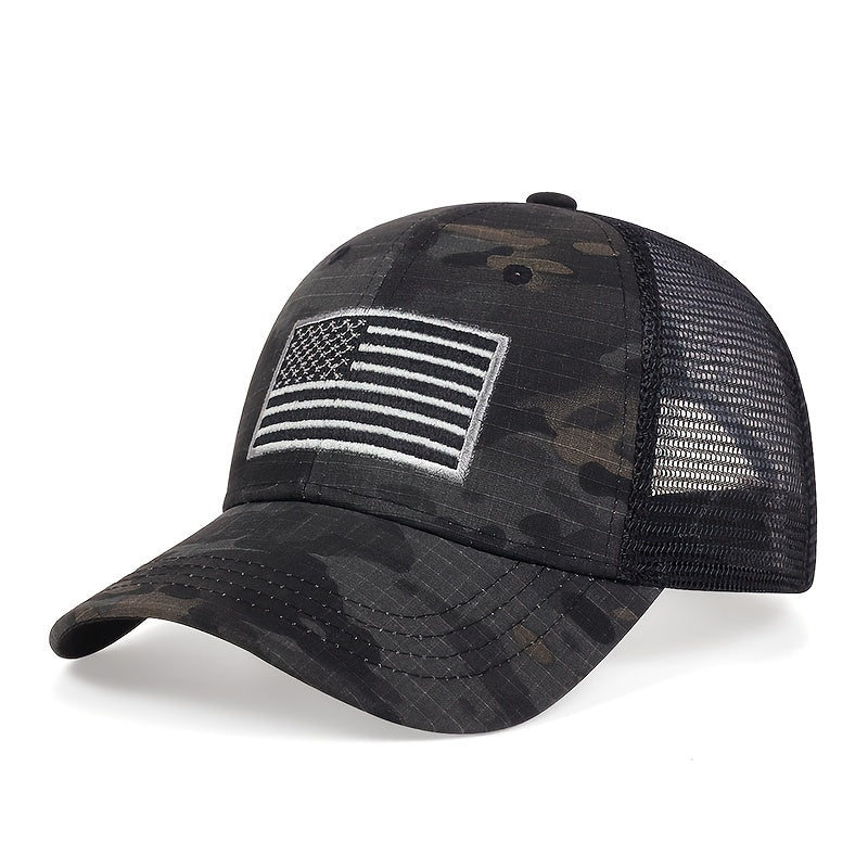 Men's Embroidered Cotton Baseball Cap