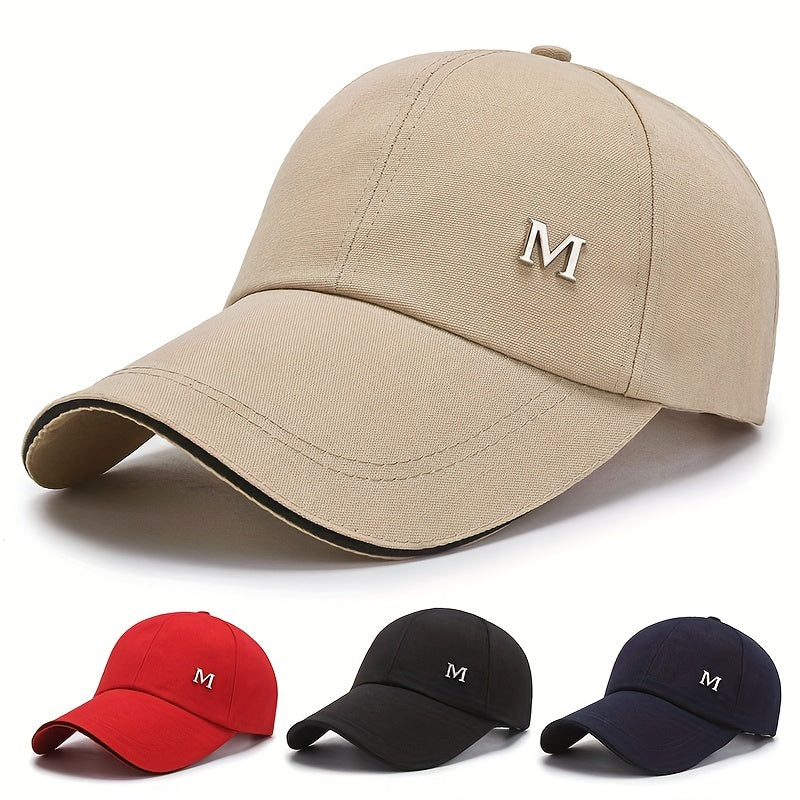 Baseball Cap Sports Cap Solid Sun Hat Casual Outdoor Cotton Hip Hop Hats