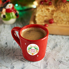 500pcs Christmas Tree Candy Stickers 2 Holiday Decor Label For Packaging