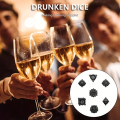 Lotus Metal Skeleton Dice Set for Table Game