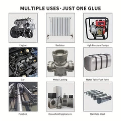 Metal Repairing Adhesive Glue for Iron Steel Auto Radiator Water Tank