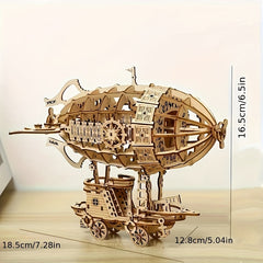 2pcs Wooden Marine Sail 3D Puzzle Model DIY Building Toy Concentration Easy Asse