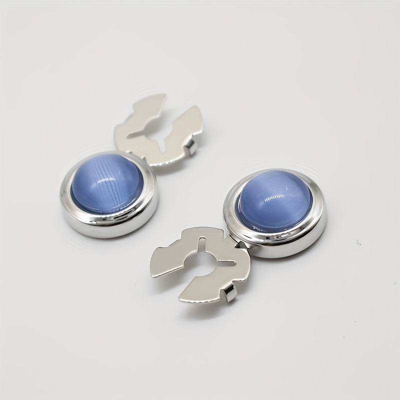 Copper Cat Eye High End Button Pair for Men's Shirts