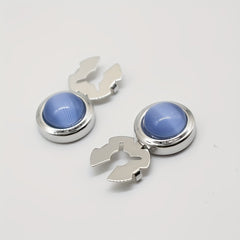 Copper Cat Eye High End Button Pair for Men's Shirts