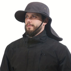 Sun Protection Hat with Neck Protector for Men