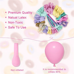 139pcs Donut Balloon Garland Arch Set Wedding Birthday Party Decoration