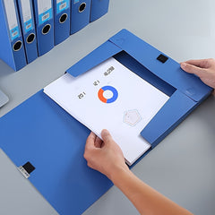 20pcs Plastic File Storage Box Document Holder Office Supplies
