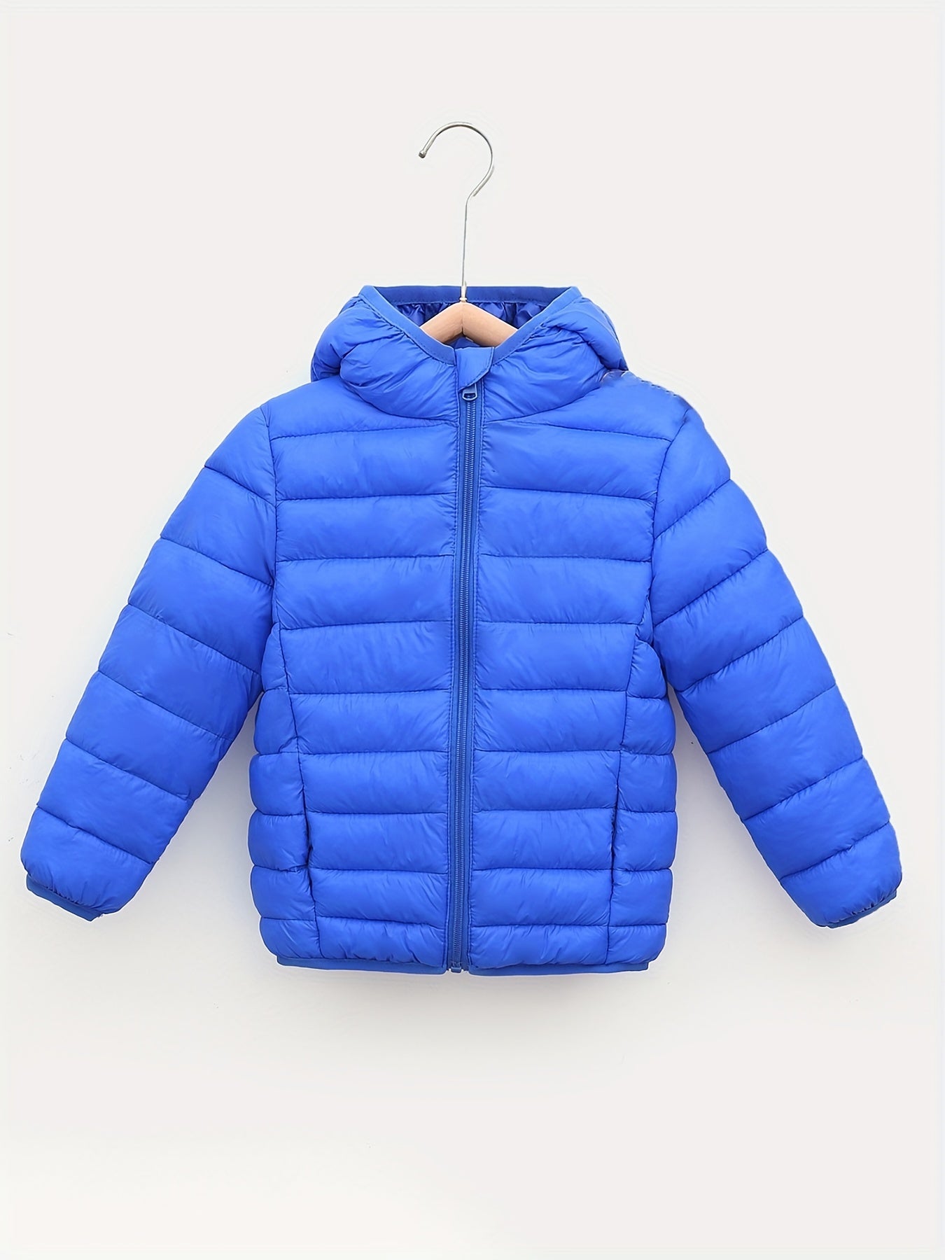 Boys Winter Hooded Coat Down Light Warm Jacket