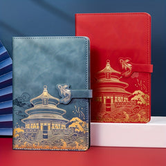 A5 6 Colors 100 Sheets Forbidden City Diary Chinese Style Sketchbook