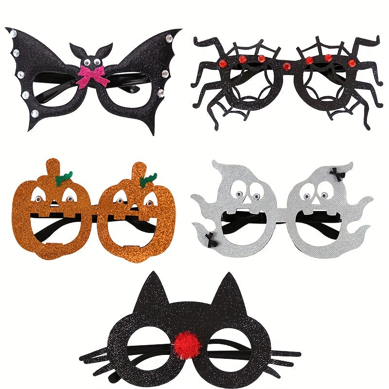 Halloween Glasses Spider Ghost Party Decor Funny Props