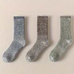Men's Thickened Winter Warm Socks - 3 Pairs