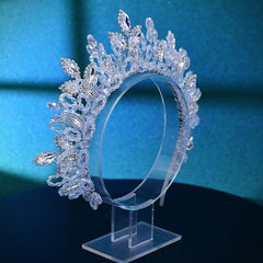 Handcrafted Bridal Tiara Vintage Embellished Wedding Hair Crown