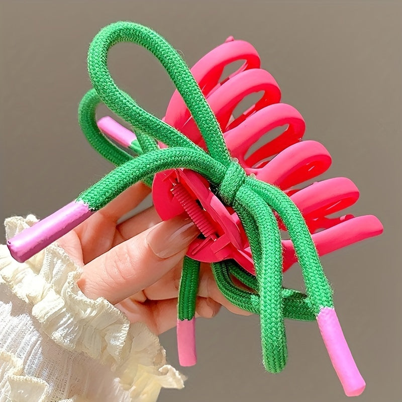 Braided Rope Claw Clip Hair Clip for Girls Kids Hair Accessories