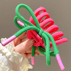 Braided Rope Claw Clip Hair Clip for Girls Kids Hair Accessories