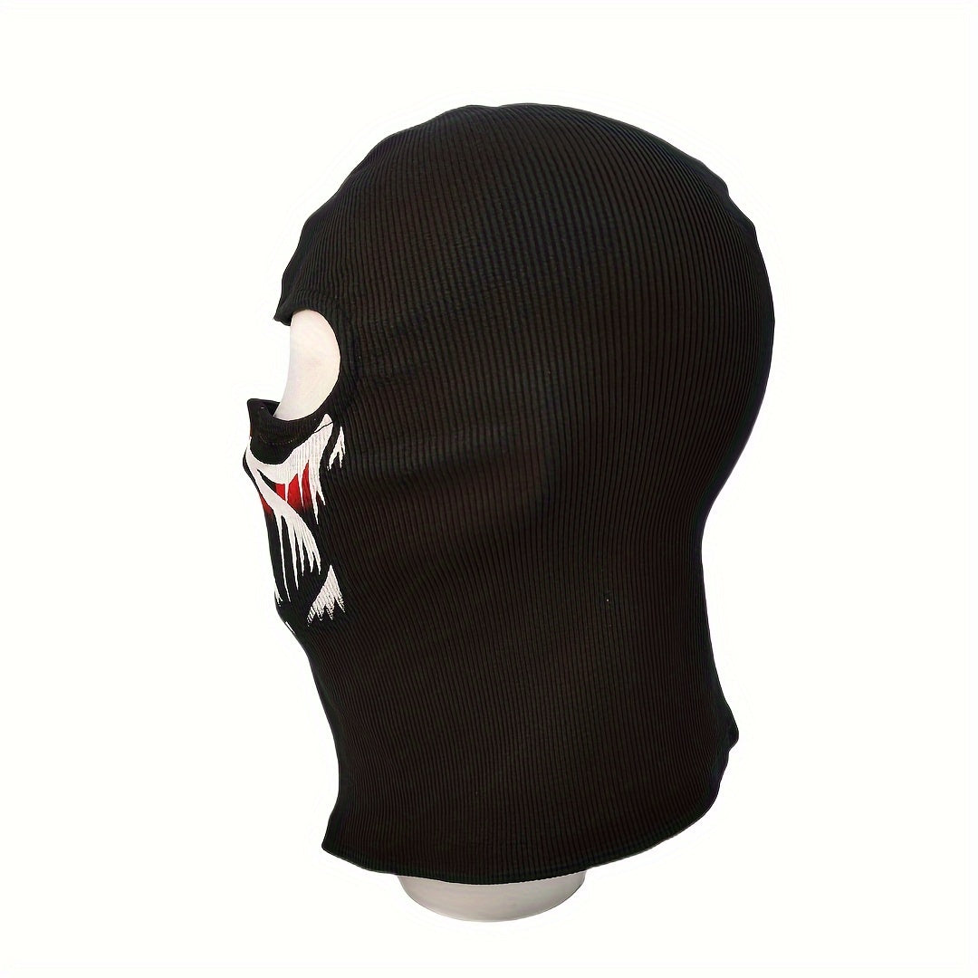 Halloween Dress Up Mask Head Mask Sunscreen Windproof Dustproof Headgear