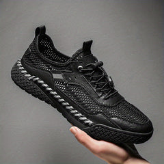 Men's Casual Non Slip Sandals With Adjustable Shoelaces
