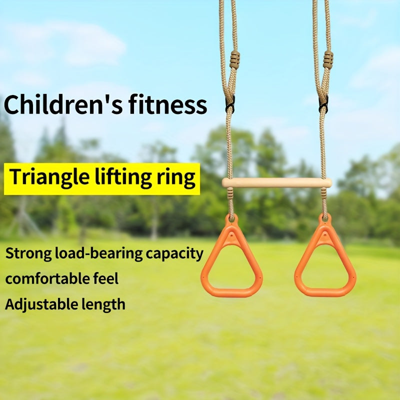 Gymnastic Rings Hanging Swings Pull Up Rings For Home
