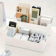 2pcs Cable Storage Box for Office and Home - Wall Mounted and Desktop Organizer