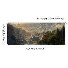 Large Mouse Pad Gaming Mouse Pad XXL Mousepad With Nature Non Slip Rubber Base
