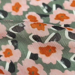 1yd Georgette Silk Fabric for DIY Clothes Pants Dress