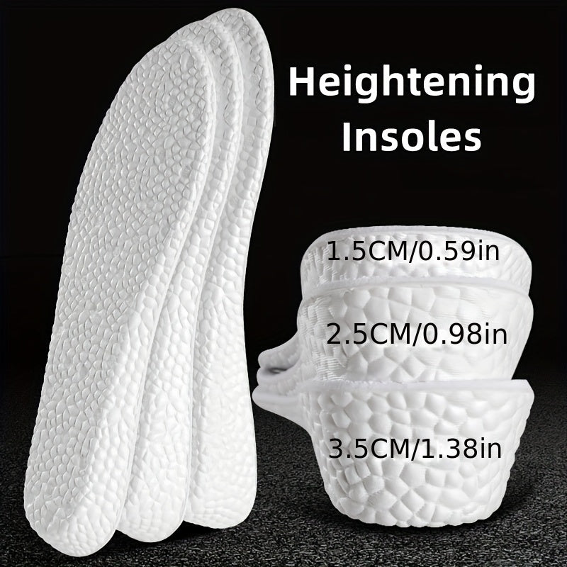 Inner Heightening Soft Non-slip Insole Three Heights Air Cushion