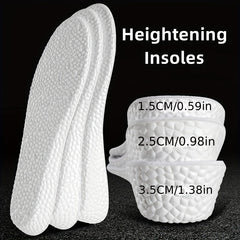 Inner Heightening Soft Non-slip Insole Three Heights Air Cushion
