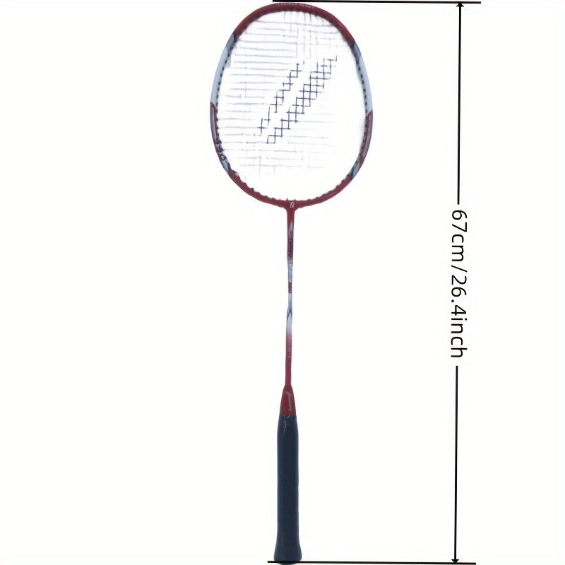 JOOBONG Badminton Racket Set 2 Rackets Adult Training Competition