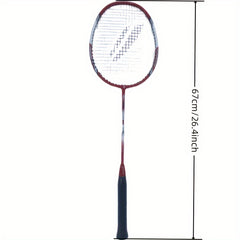 JOOBONG Badminton Racket Set 2 Rackets Adult Training Competition