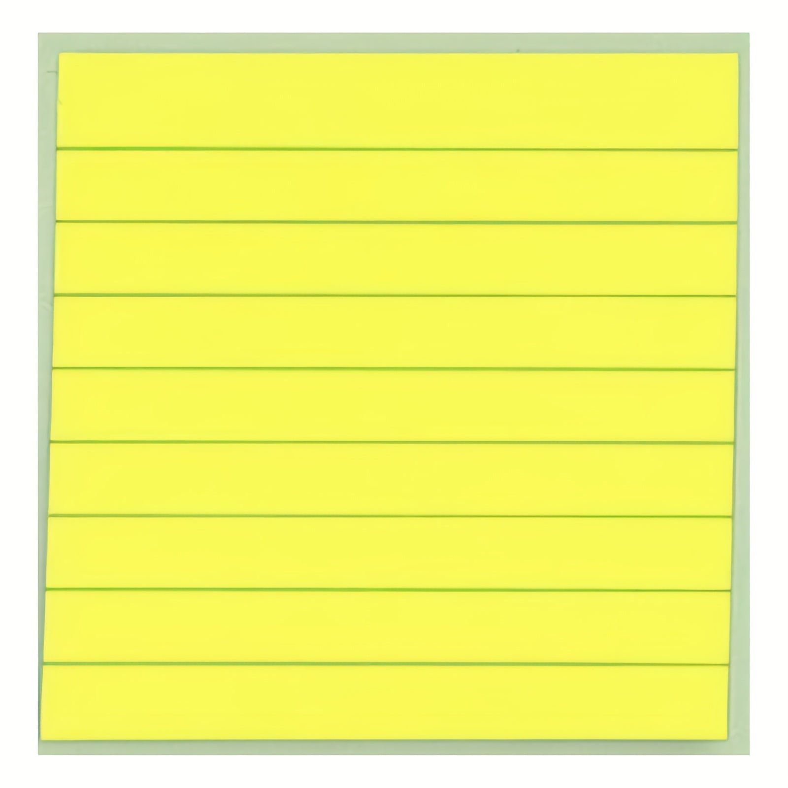 Lined Memo Pad Sticky Notes 3x3, 80 Sheets in 8 Bright Colors