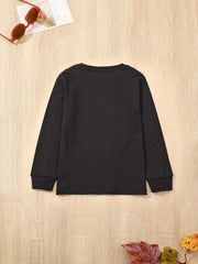 Boy's Solid Bottoming T shirt Kids Children Casual Long Sleeve Basic Tee Tops