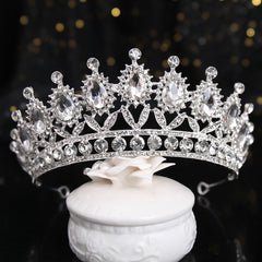 Vintage Crystal Tiara Wedding Bridal Hair Accessories