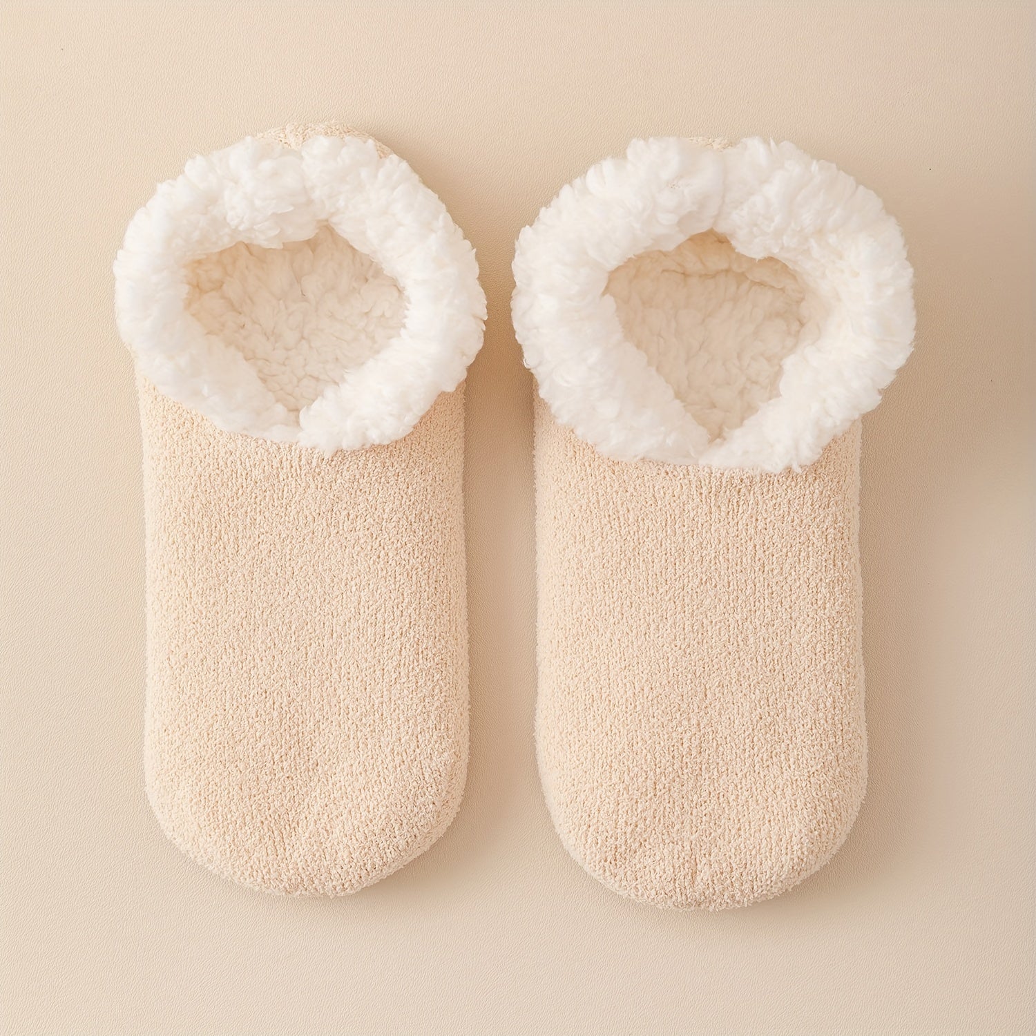 Plush Ankle Socks Women's Stockings Soft & Warm Low Cut Hosiery