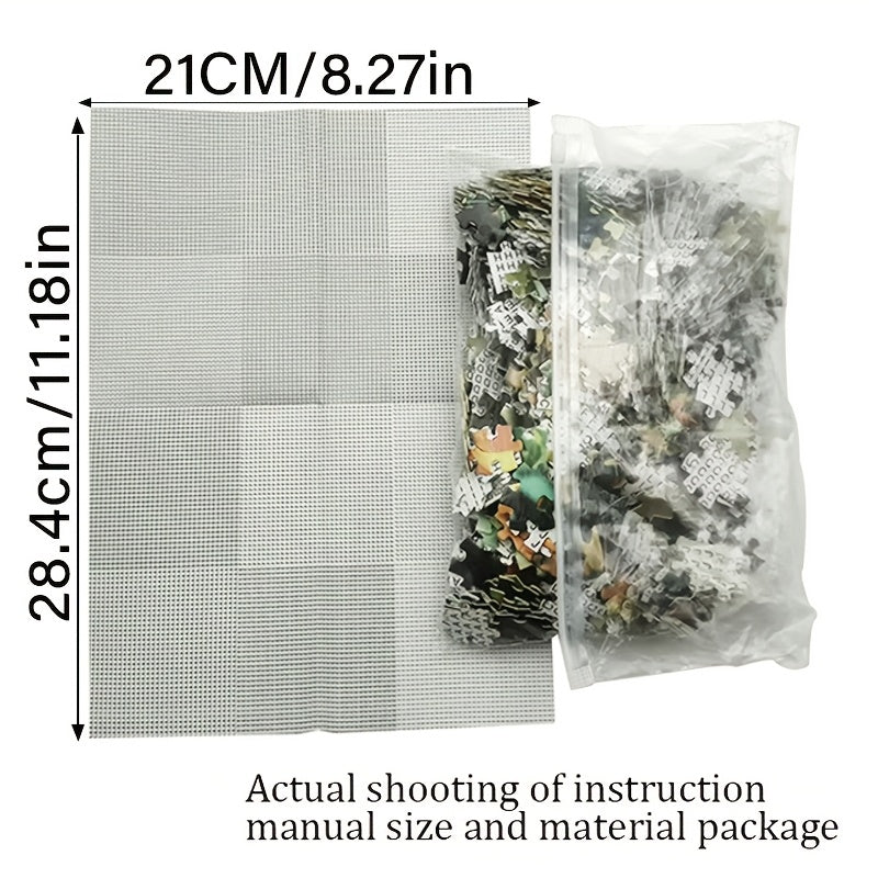 1000pcs Winter Village Puzzle Durable Thick Paper Jigsaw Puzzle